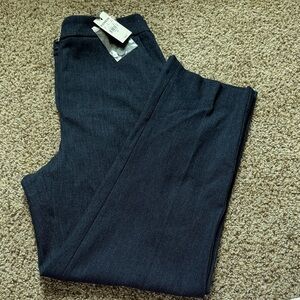Dark Blue Express Editor pant NWT